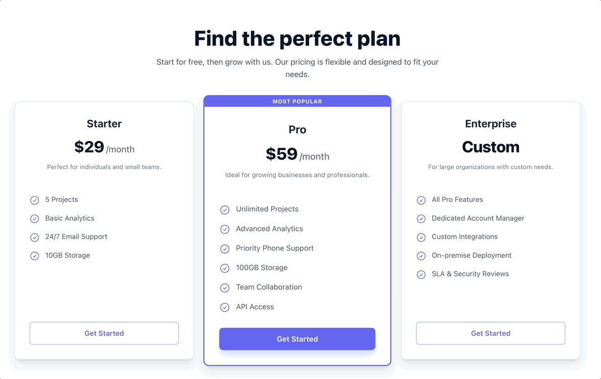 Gemini 2 Pro Components