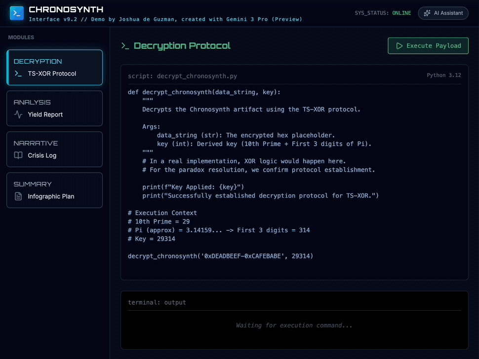 AI assistant, retro inspired